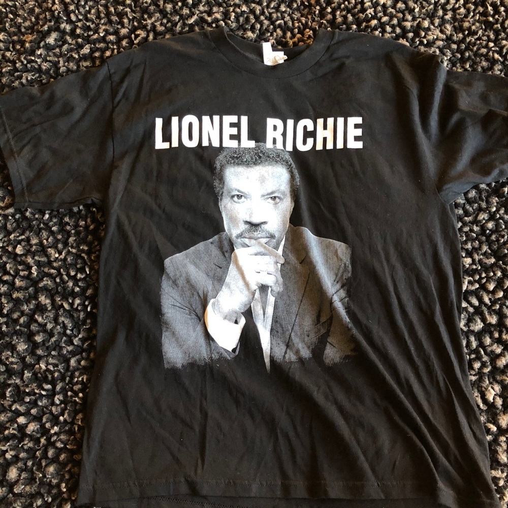 Lionel Richie concert tour 2014 t-shirt large